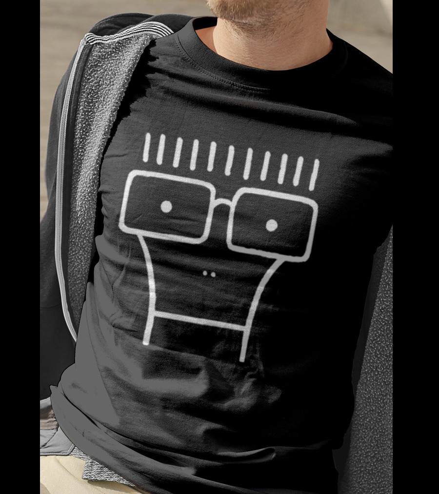 Descendents Milo Cartoon Face Drawing T-Shirt