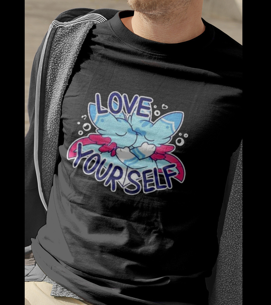 Love Yourself Cute Sylveon Embrace T-Shirt