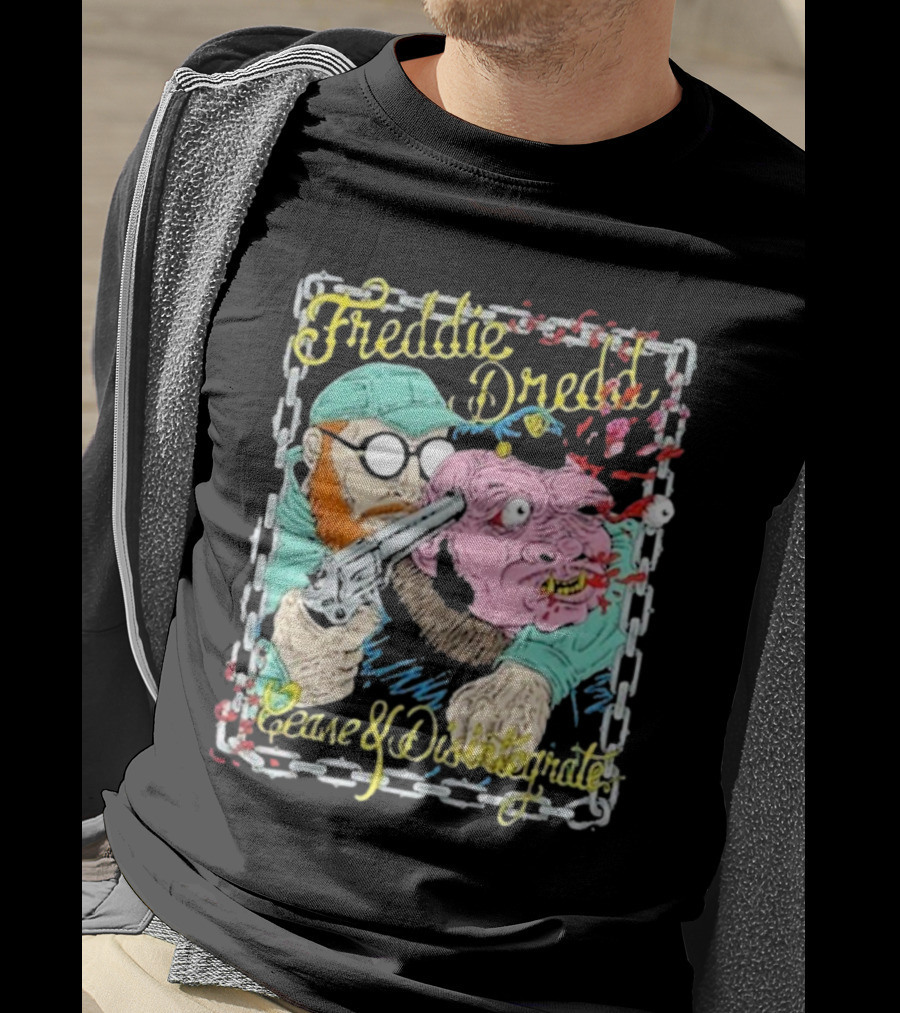 Freddie Dredd Cease And Disintegrate Piggy T-Shirt