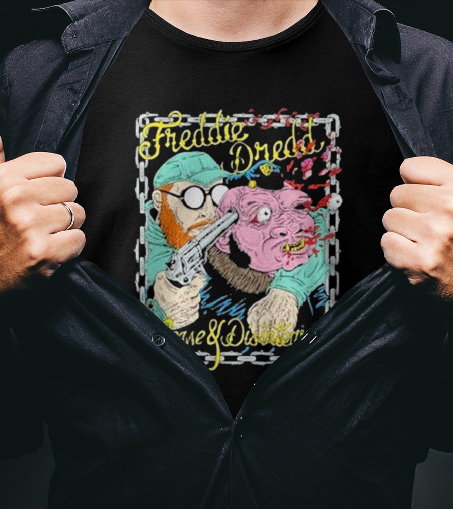 Freddie Dredd Cease And Disintegrate Piggy T-Shirt