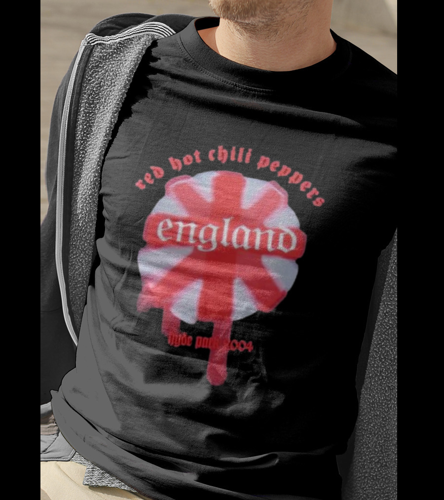 Red Hot Chili Peppers Hyde Park England 2004 T-Shirt
