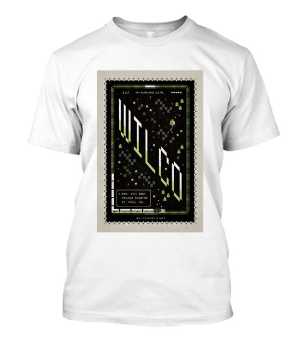 Wilco Dec 14th 2024 Palace Theatre St Paul MN My Evening With Wilco STLCOUGAR DOT NET T-Shirt