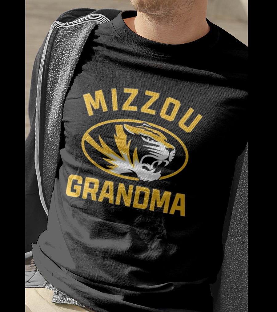 Mizzou Grandma Tiger Head T-Shirt