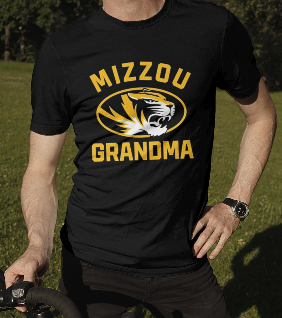 Mizzou Grandma Tiger Head T-Shirt