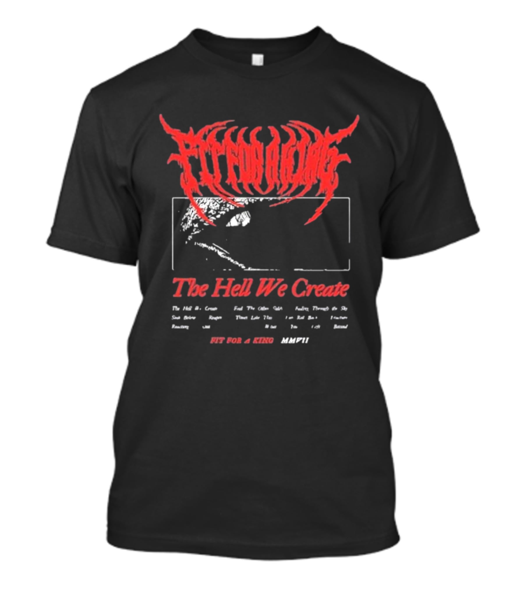 Fit For A King The Hell We Create MMXVI Skull T-Shirt