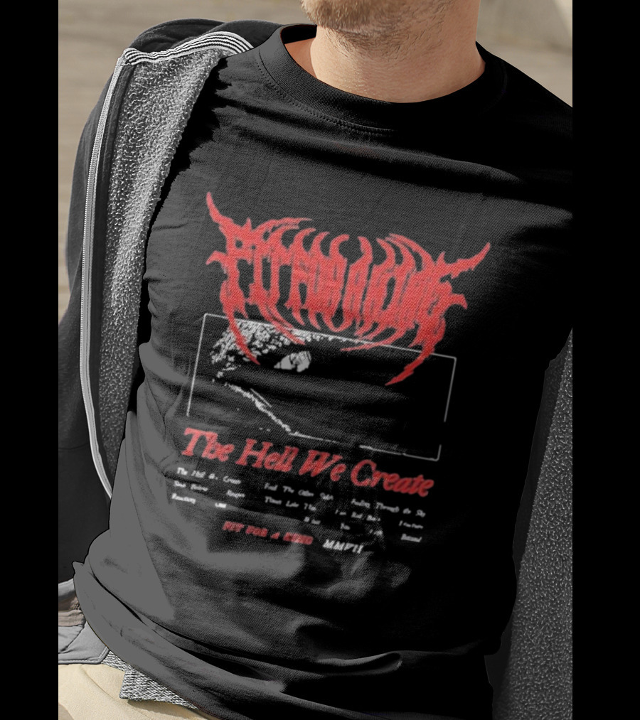 Fit For A King The Hell We Create MMXVI Skull T-Shirt