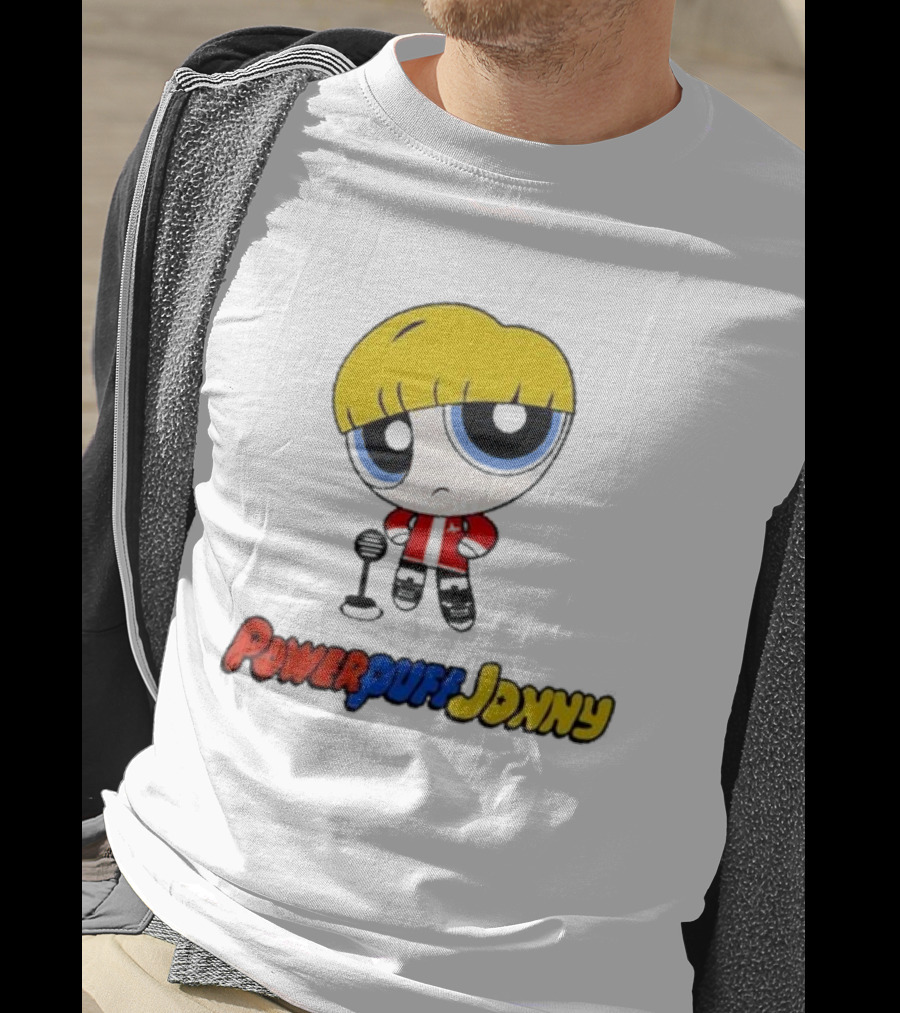 Powerpuff Johnny Microphone T-Shirt