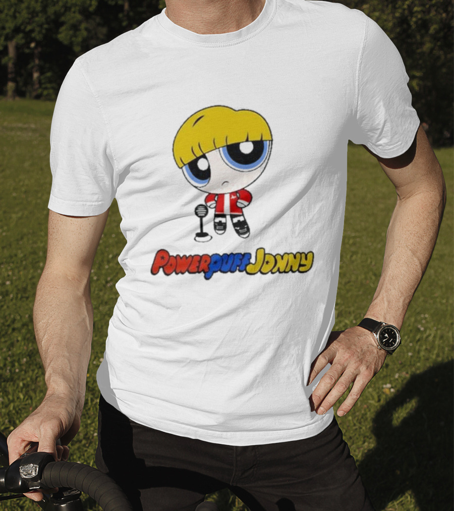 Powerpuff Johnny Microphone T-Shirt