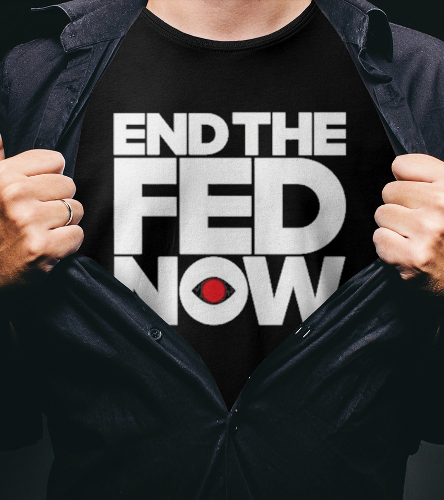 End The Fed Now Bitcoin Magazine T-Shirt