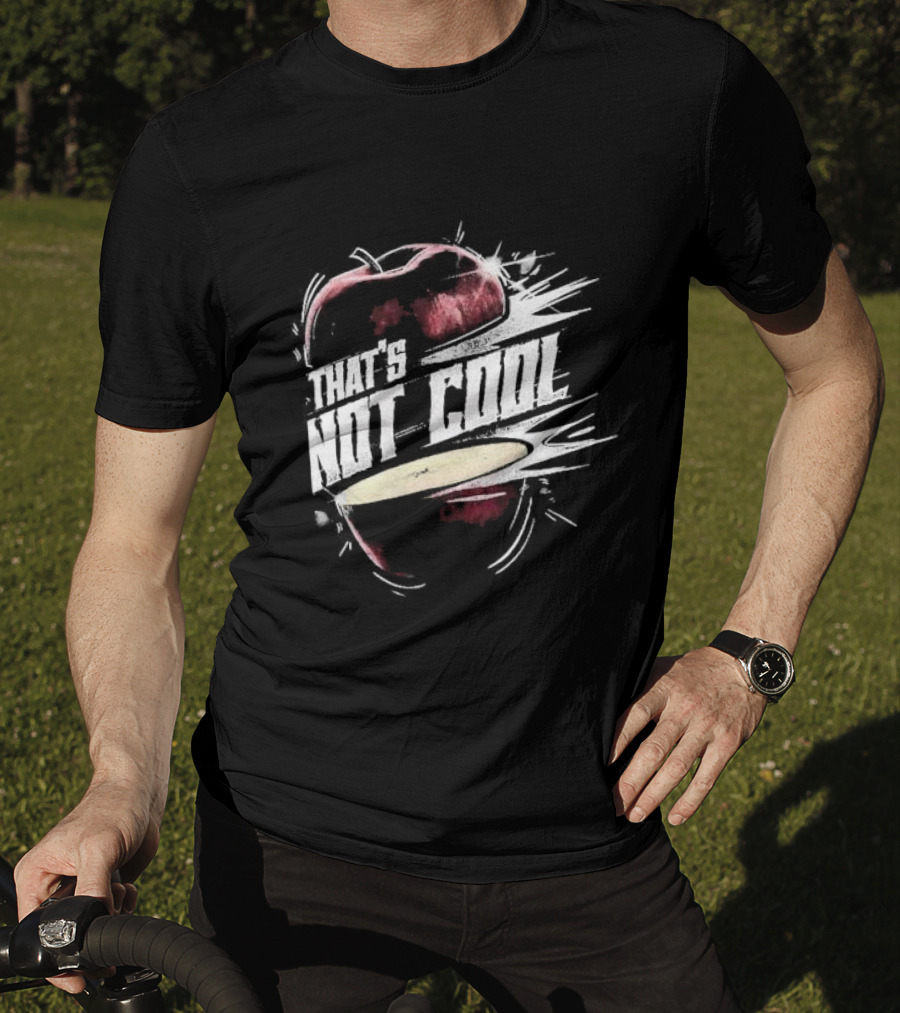 Carlito That's Not Cool Splattered Apple T-Shirt