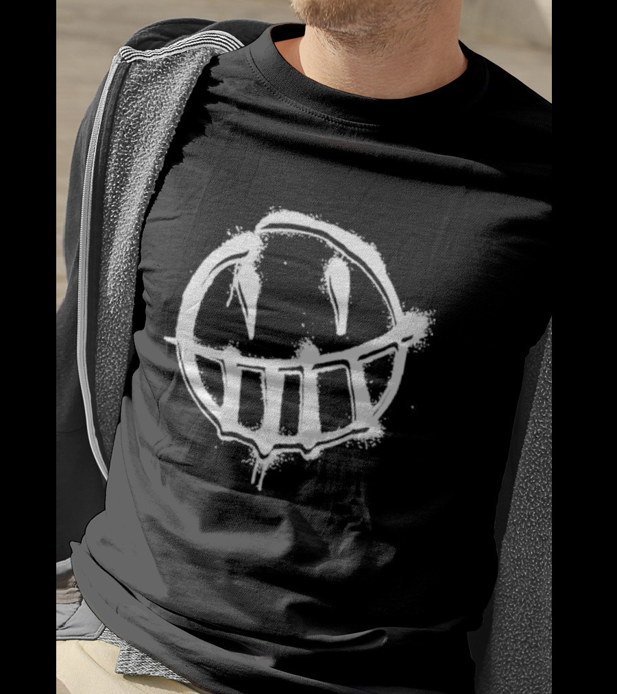 Spencers Online The Boys Graffiti Smiley Face T-Shirt