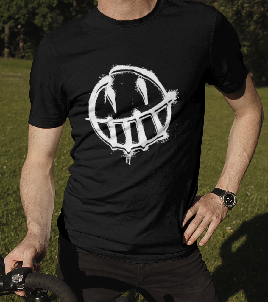 Spencers Online The Boys Graffiti Smiley Face T-Shirt