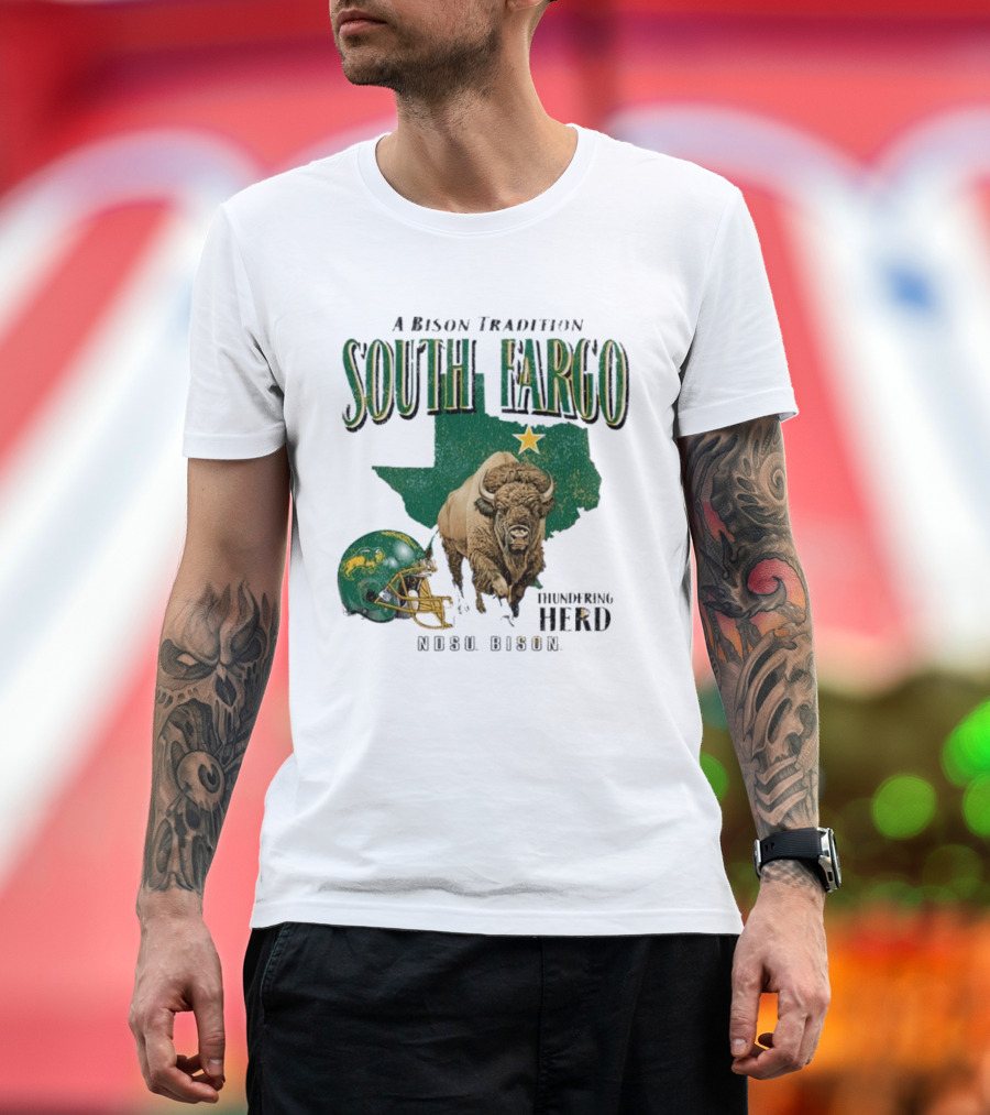 A Bison Tradition South Fargo Thundering Herd NDSU Bison T-Shirt