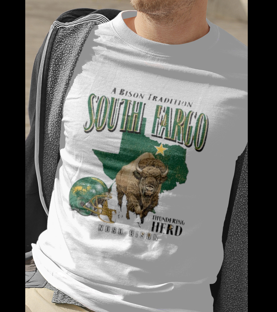 A Bison Tradition South Fargo Thundering Herd NDSU Bison T-Shirt