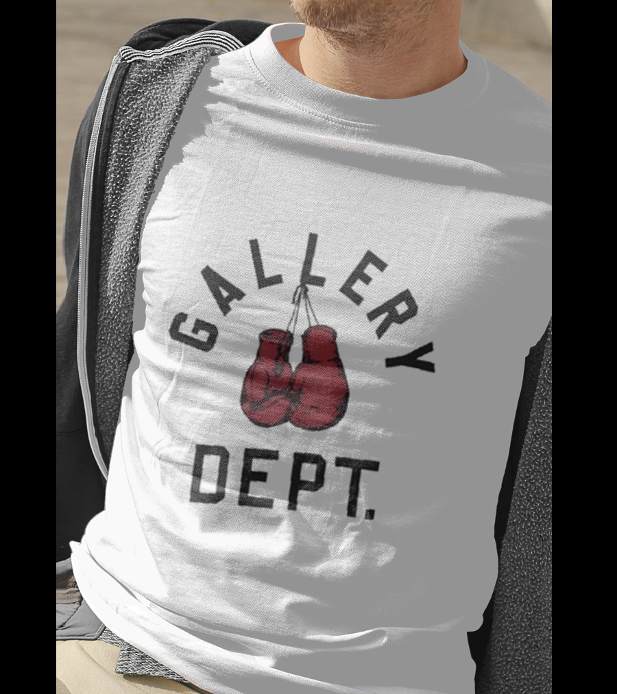 Gallery Dept Red Boxing Gloves T-Shirt
