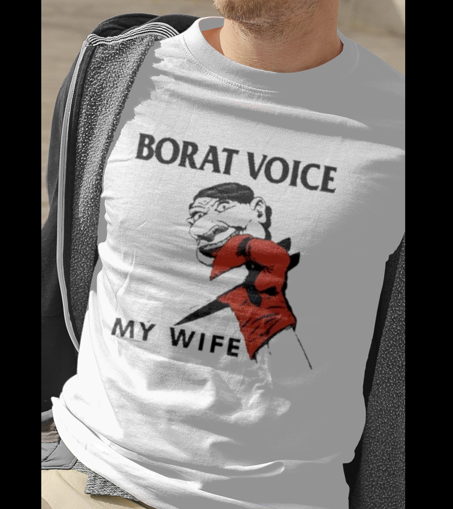 Matt Skiba Borat Voice My Wife Comic T-Shirt