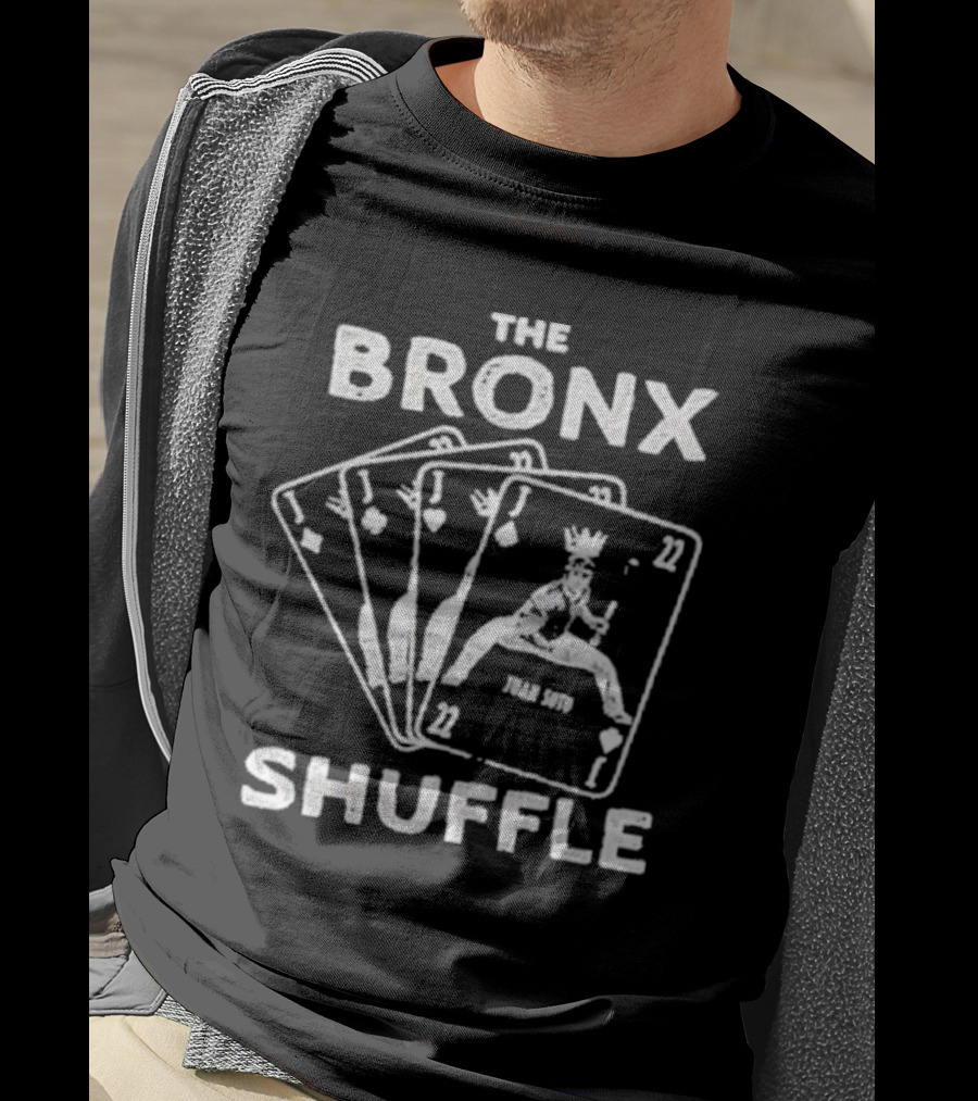 The Bronx Shuffle Juan Soto Playing Cards T-Shirt