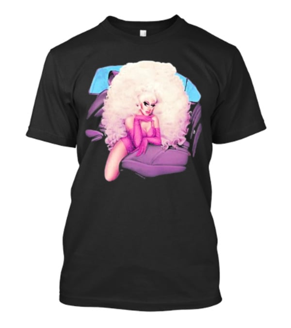 Trixie Mattel Glamorous Blonde Drag In Backseat T-Shirt