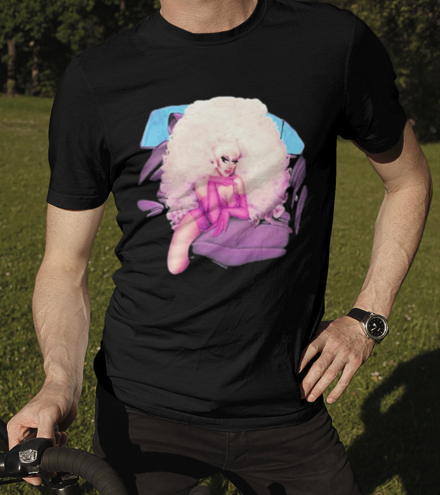 Trixie Mattel Glamorous Blonde Drag In Backseat T-Shirt