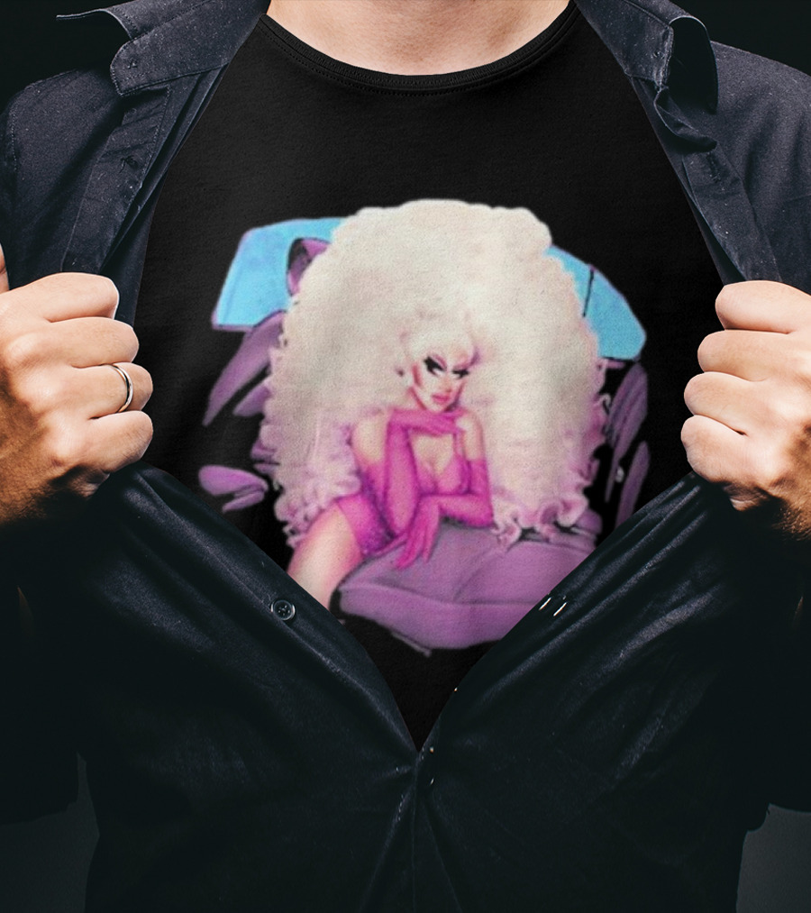 Trixie Mattel Glamorous Blonde Drag In Backseat T-Shirt