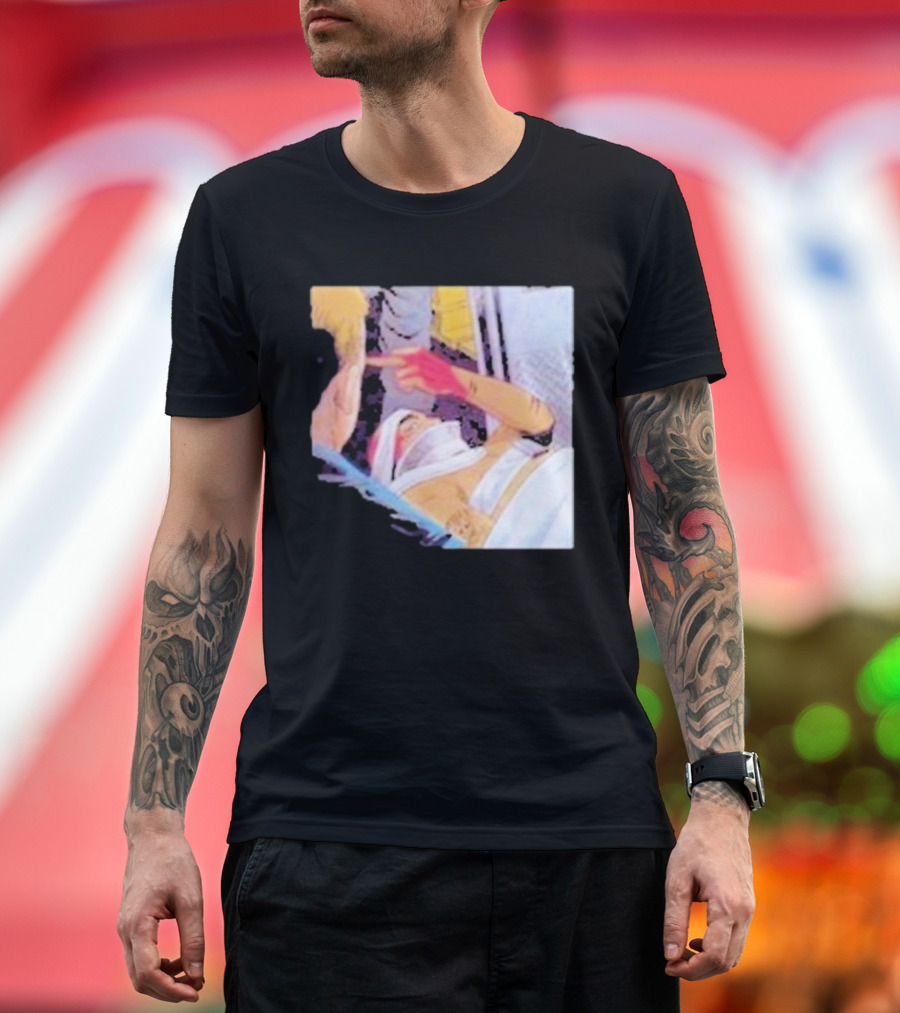 Tupac on a Stretcher After Being Shot Scene T-Shirt