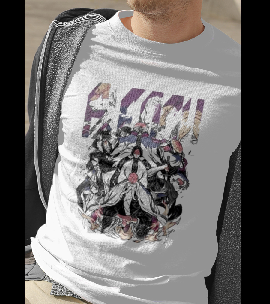 Bleach Byakuya Kuchiki Epic Battle Scene T-Shirt
