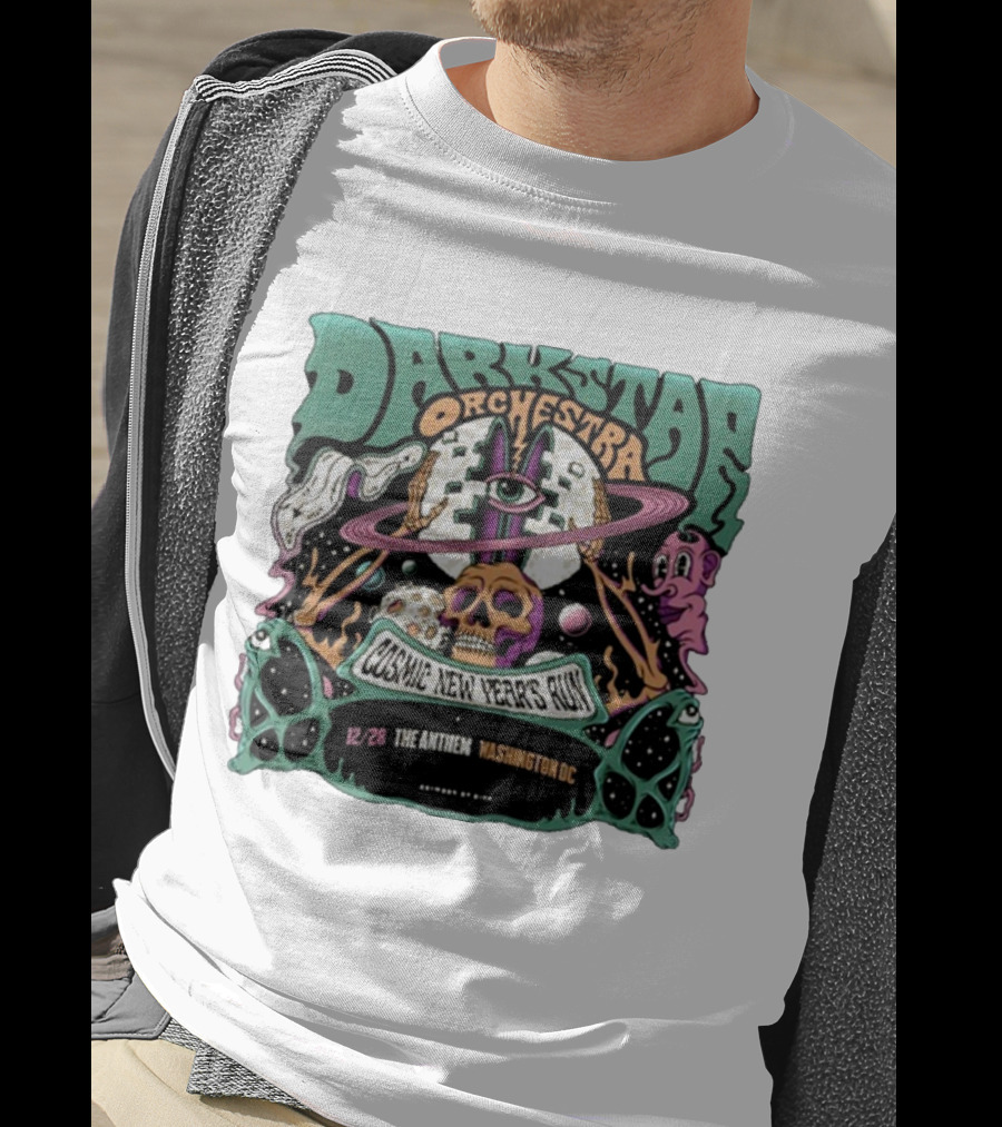 Dark Star Orchestra Cosmic New Year's Run 12/28 The Anthem Washington DC T-Shirt