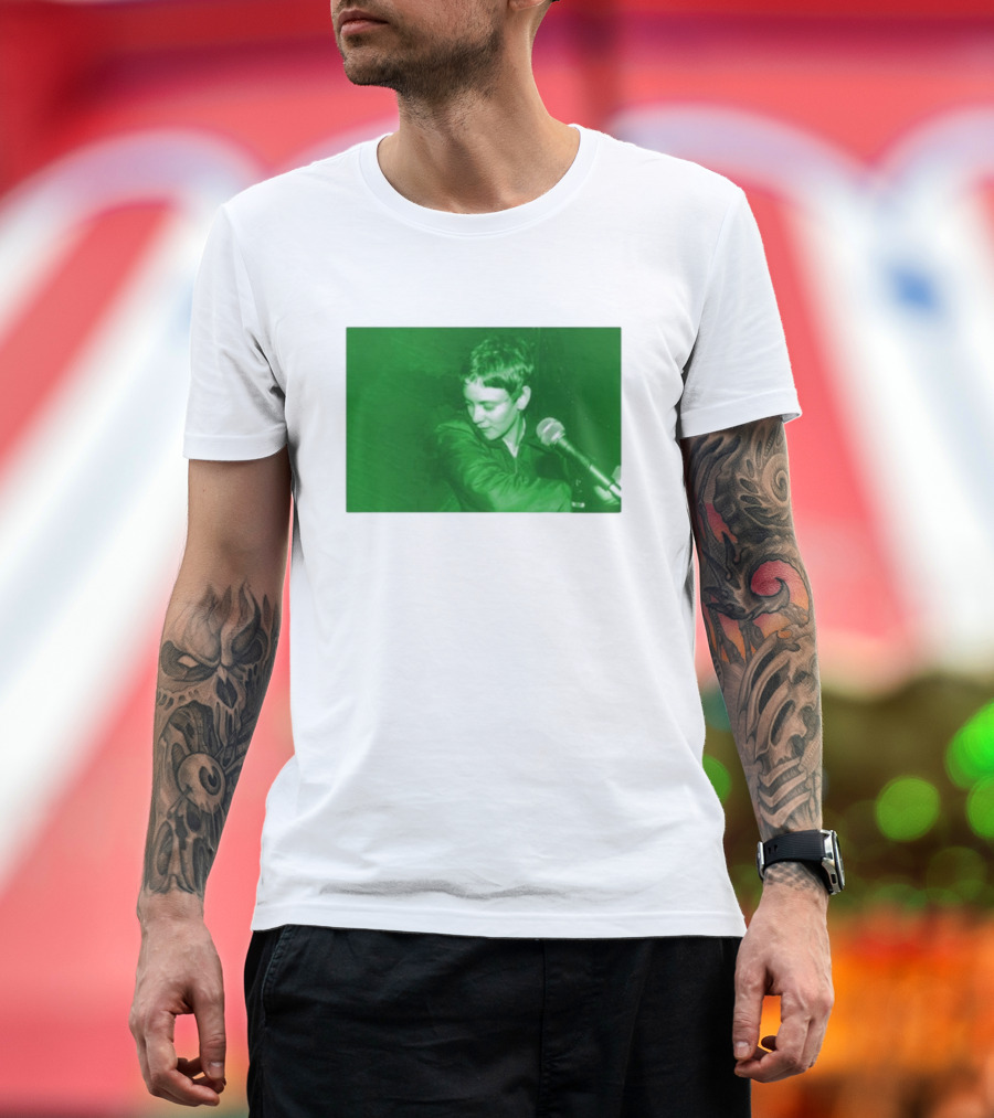 Joyce Manor Dear Nora Green Microphone Performance T-Shirt