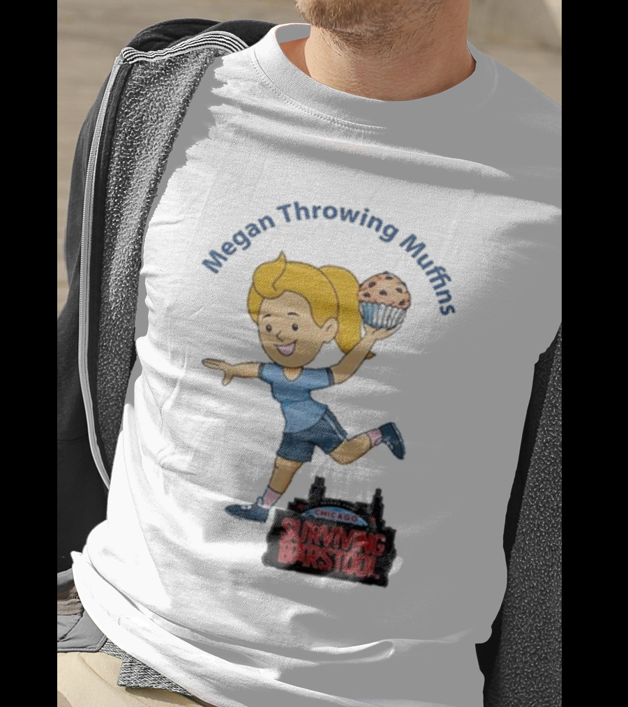 Megan Throwing Muffins Chicago Surviving T-Shirt