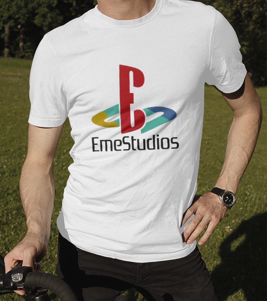EmeStudios Play Logo With Classic Gaming T-Shirt