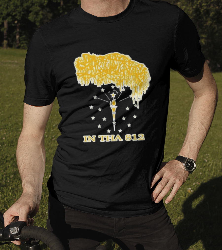 Indiana In Tha 812 Stars Torch Noodles T-Shirt