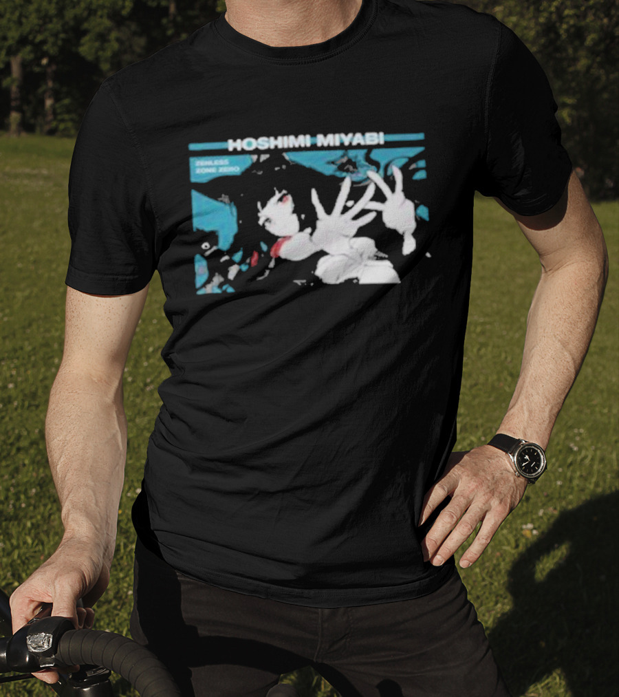 Hoshimi Miyabi Zenless Zone Zero Anime Character T-Shirt
