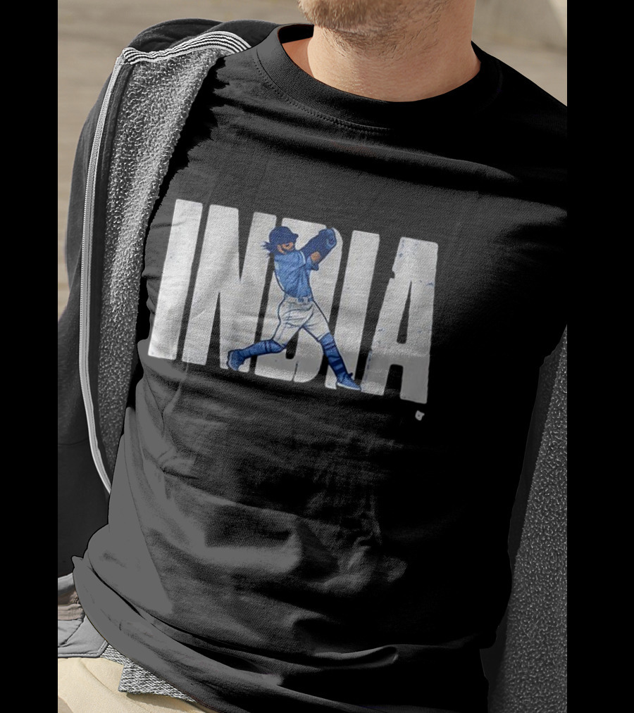 Jonathan India Kansas City Baseball Swing T-Shirt