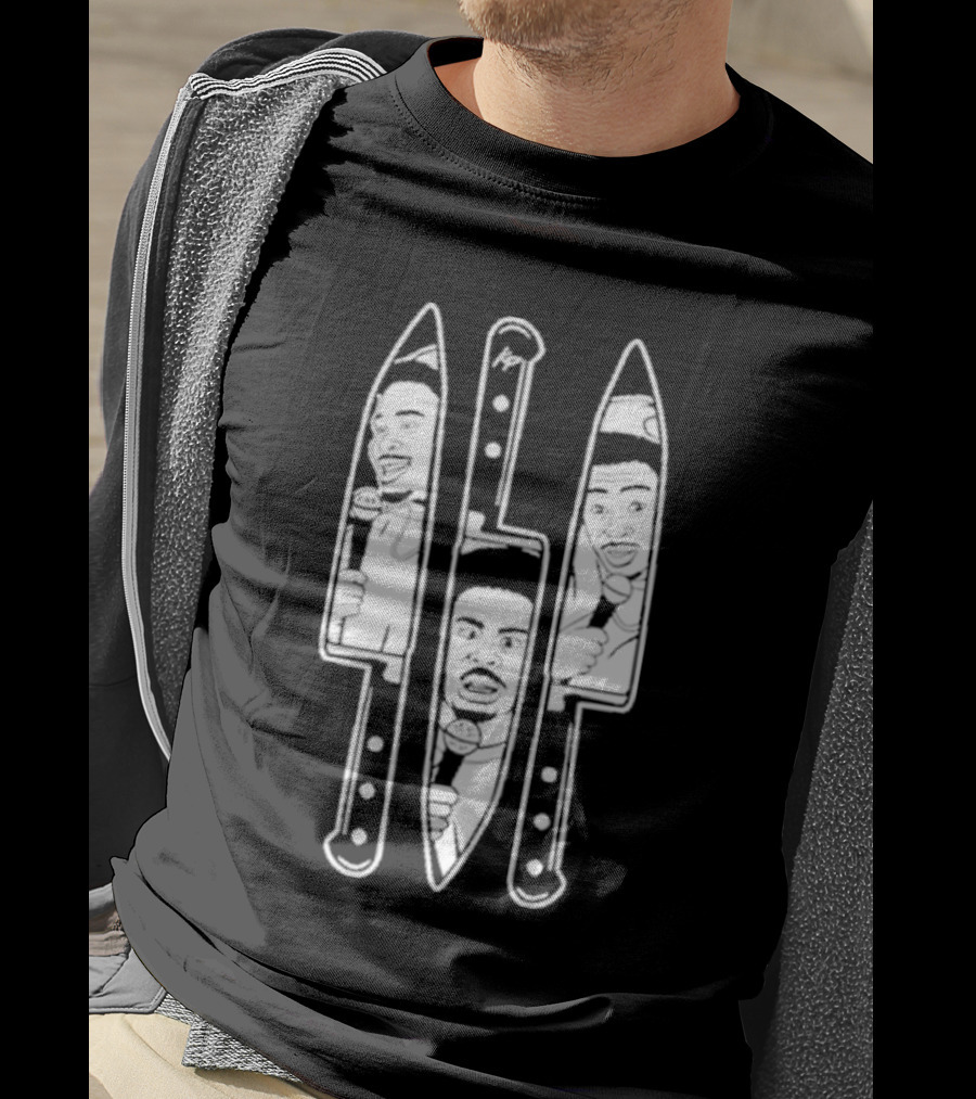 Kam Patterson Killers Only Knives And Microphones Trio T-Shirt