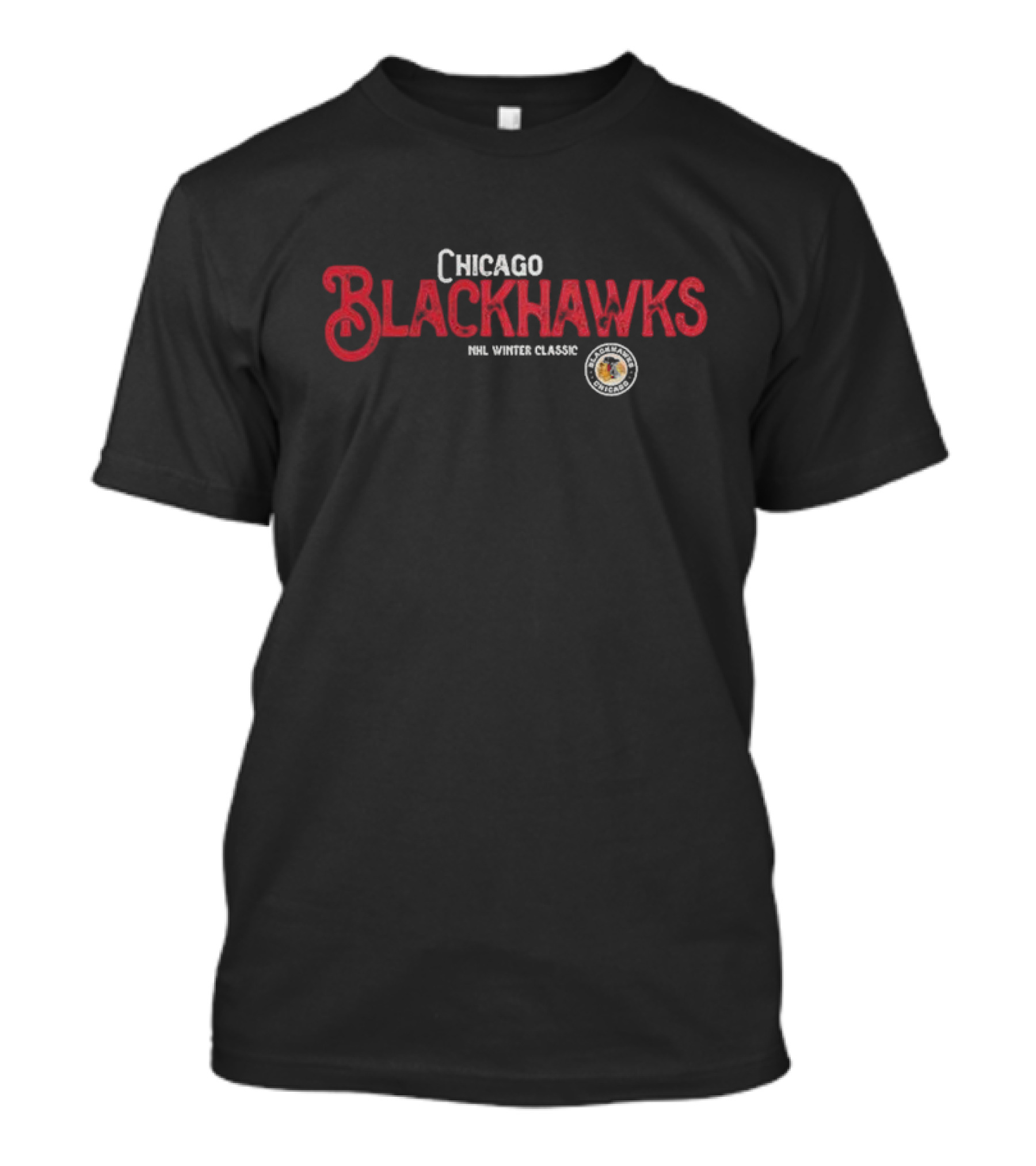 Chicago Blackhawks NHL Winter Classic 2025 Richmond Inked Levelwear T-Shirt