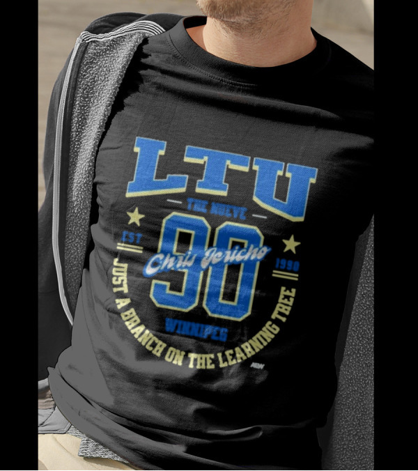 LTU Chris Jericho The Nuevo 90 Winnipeg Just A Branch On The Learning Tree Est 1990 T-Shirt