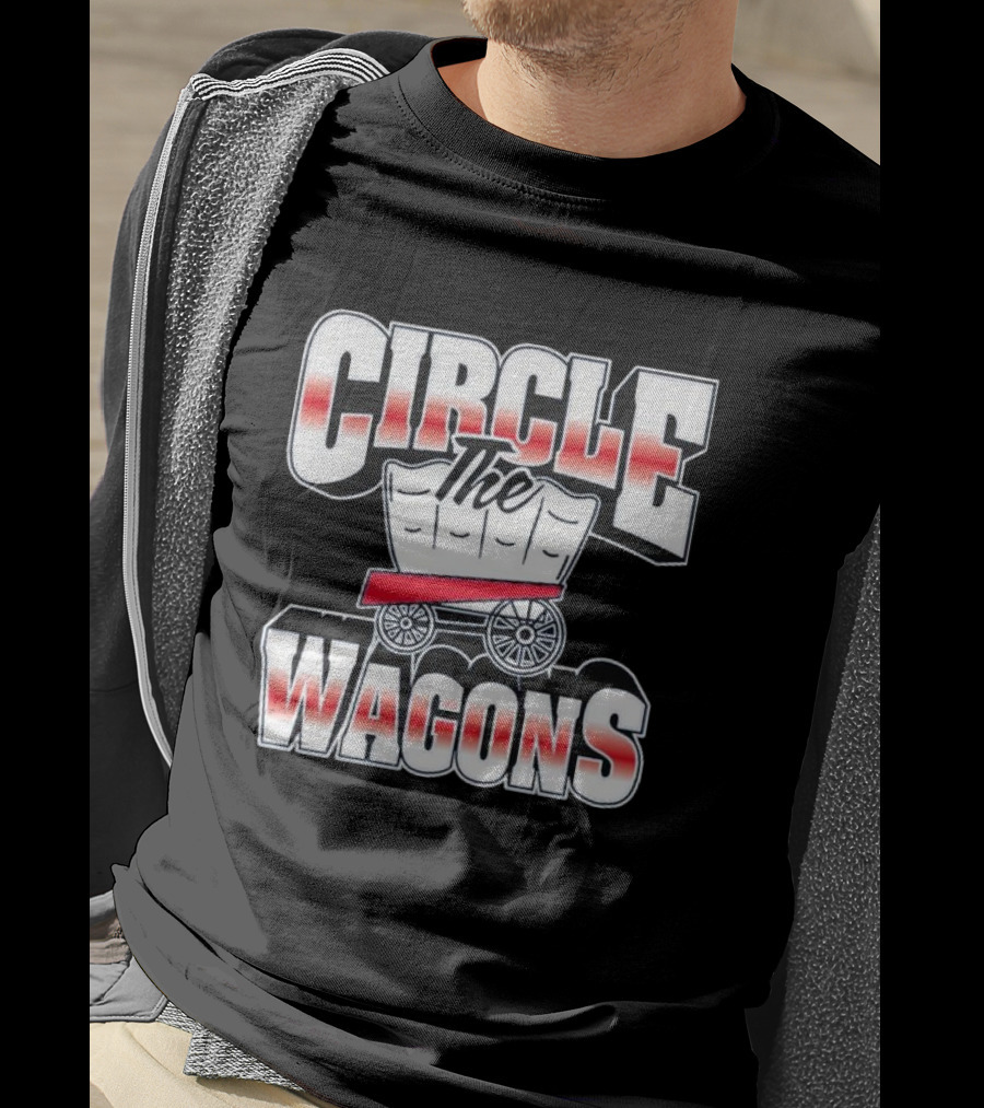 Buffalo Bills Circle The Wagons NFL Football Fan T-Shirt
