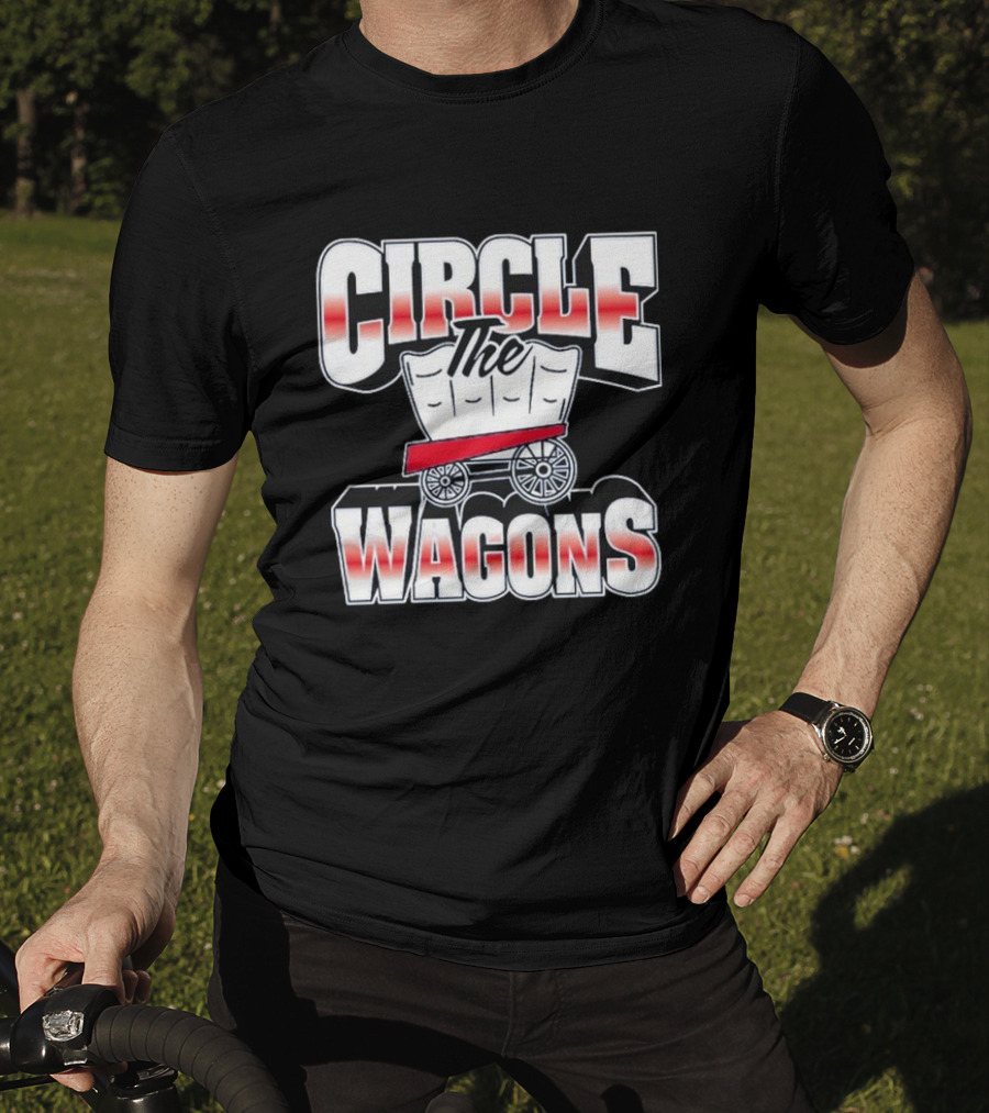 Buffalo Bills Circle The Wagons NFL Football Fan T-Shirt