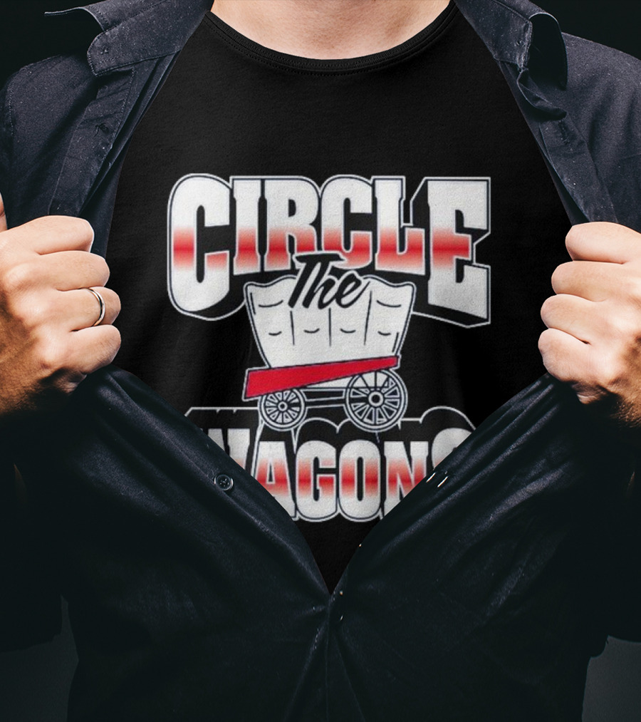 Buffalo Bills Circle The Wagons NFL Football Fan T-Shirt