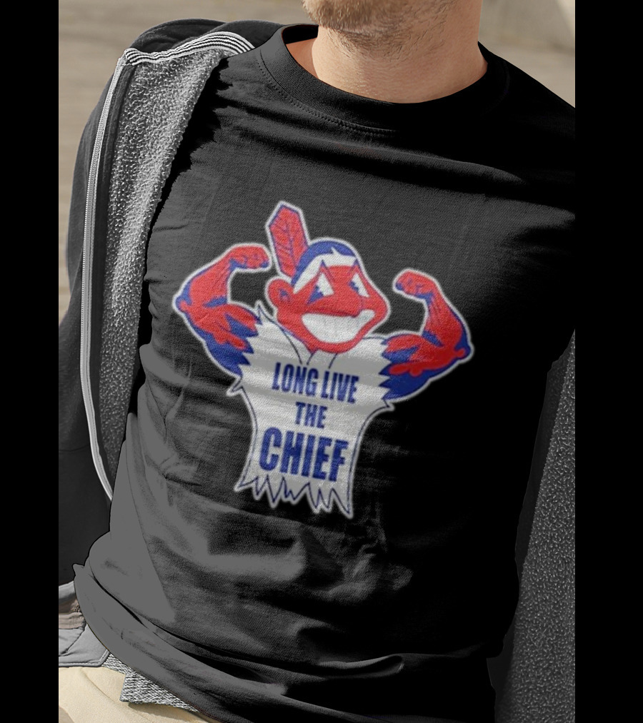 Cleveland Indians Chief Wahoo Long Live The Chief T-Shirt