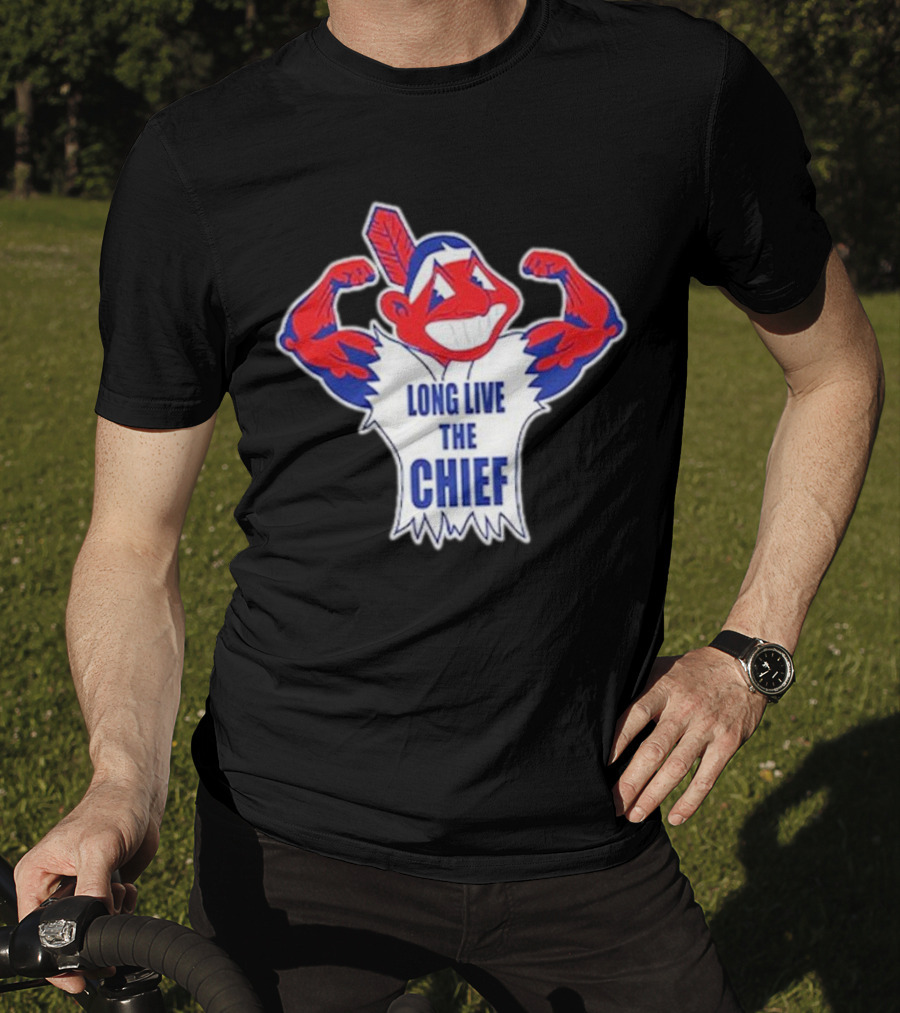 Cleveland Indians Chief Wahoo Long Live The Chief T-Shirt