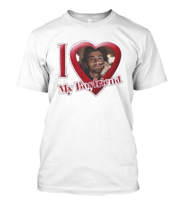 I Heart My Boyfriend Zayn Malik One Direction T-Shirt
