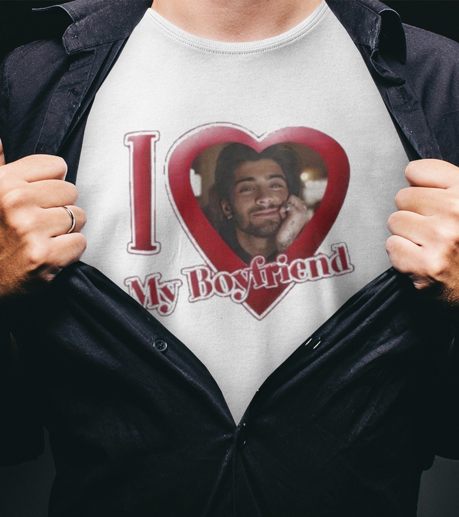 I Heart My Boyfriend Zayn Malik One Direction T-Shirt