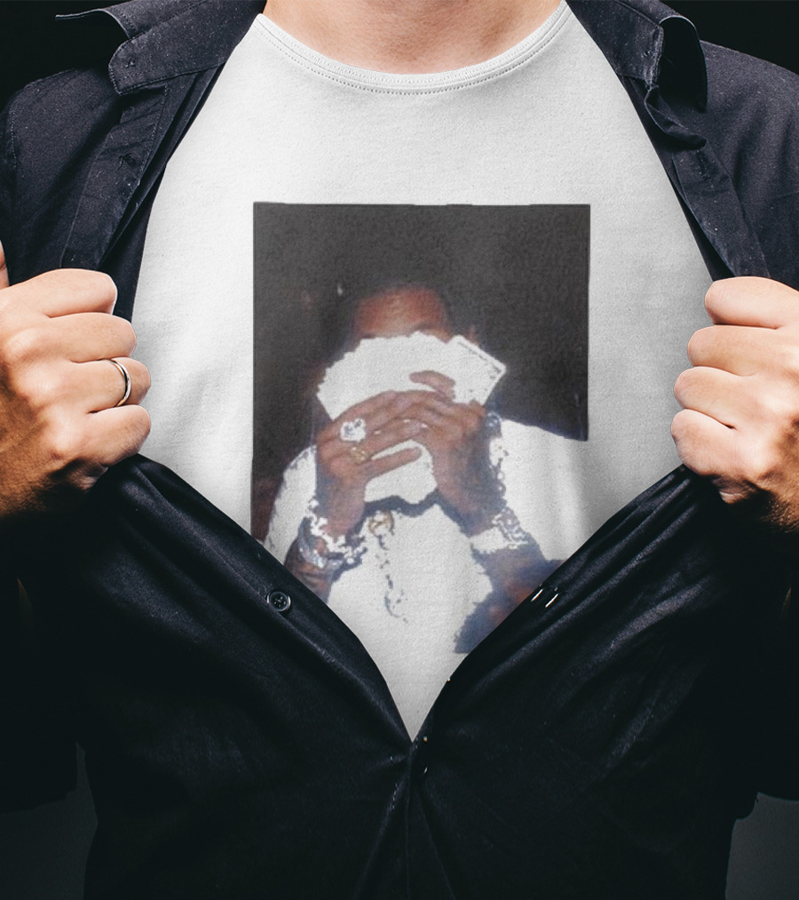 Victor Victor Money Fan Bling T-Shirt