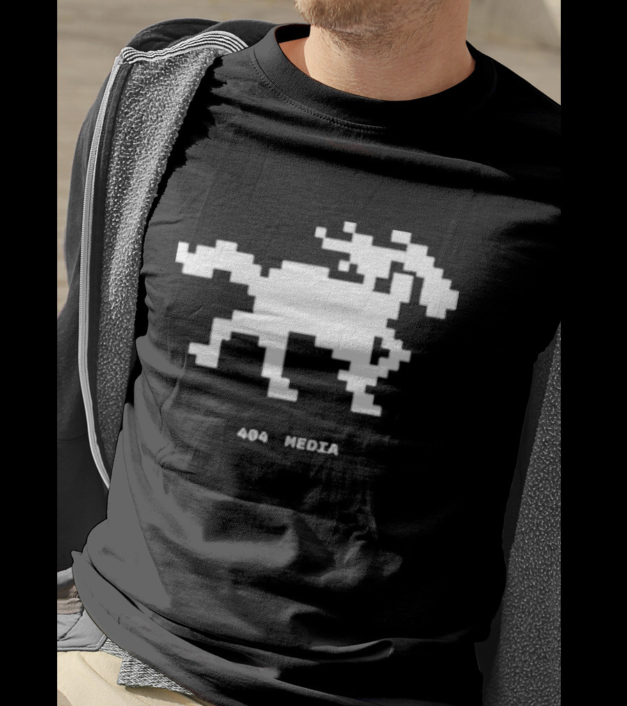 404 Media Pixelated Horse Retro Digital Aesthetic T-Shirt