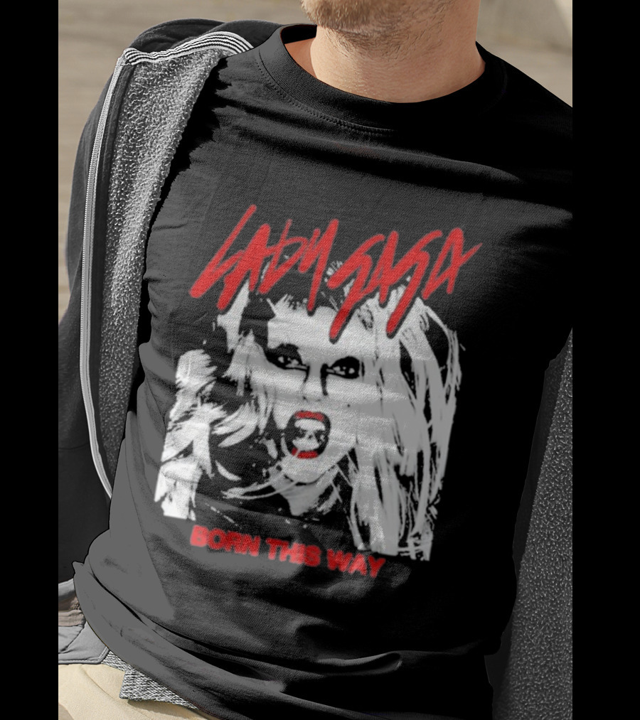 Lady Gaga Born This Way Artwork T-Shirt
