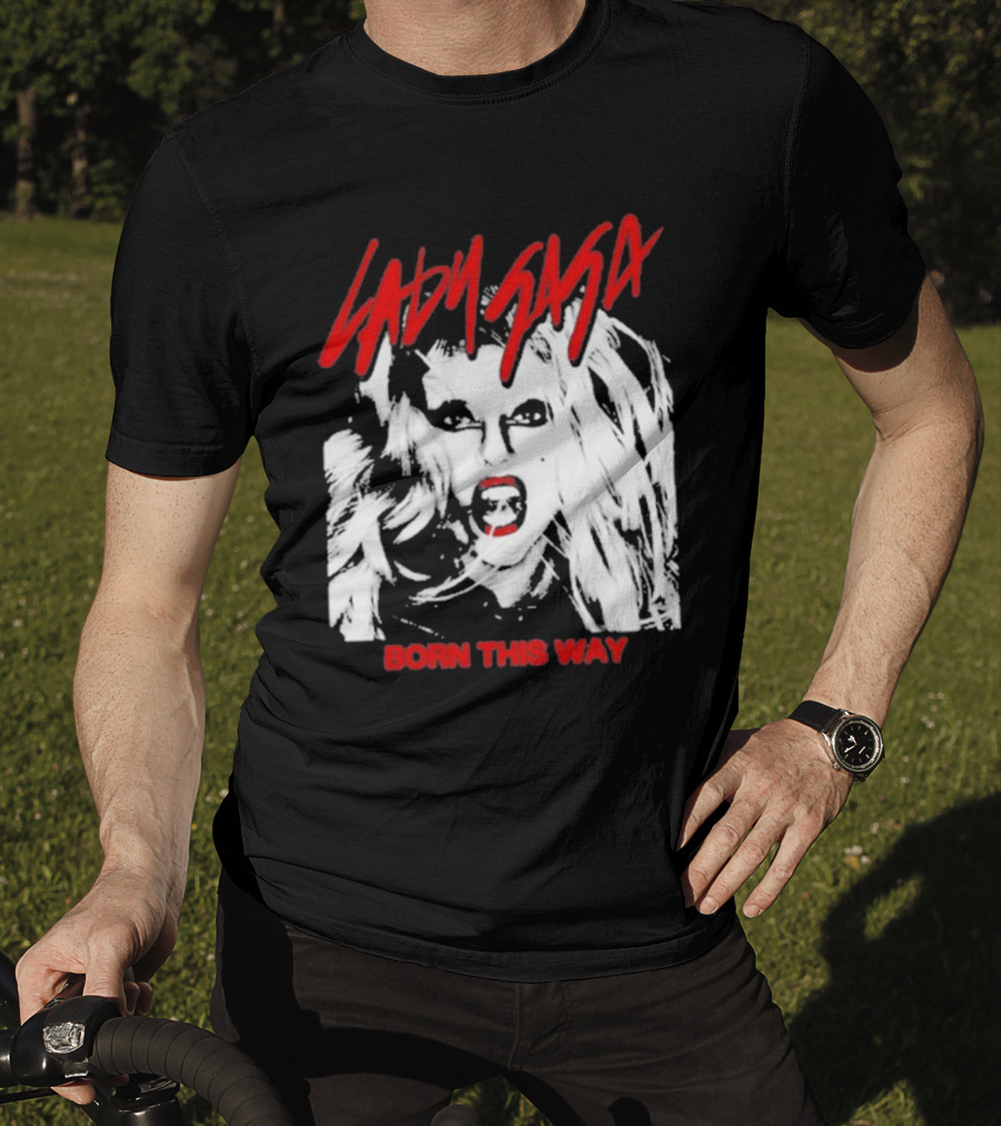 Lady Gaga Born This Way Artwork T-Shirt