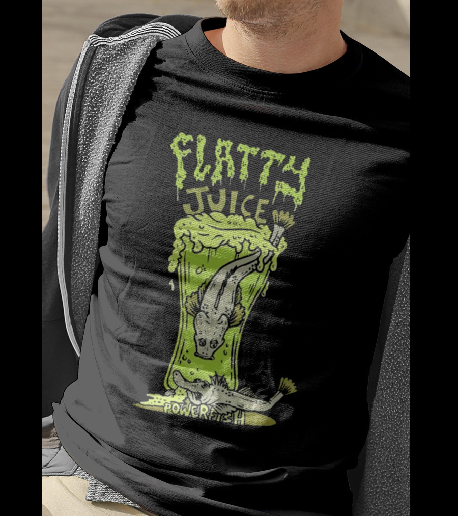 Flatty Juice Powerfish Dr. Moose T-Shirt