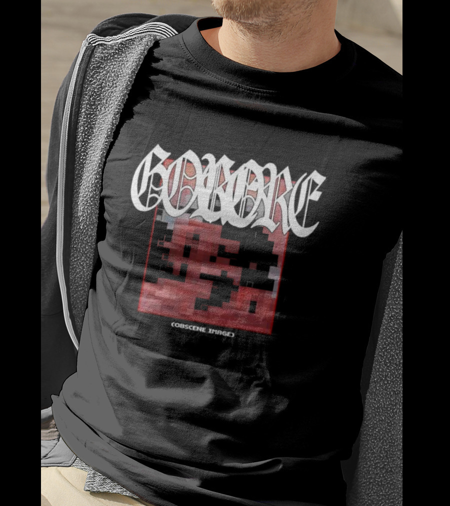Gorecore Obscene Image Date Back T-Shirt