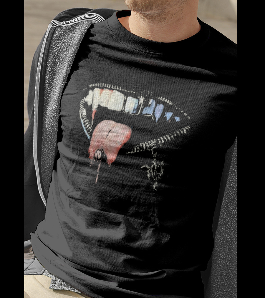 Hard Jewelry Rotten Confessions Mouth T-Shirt